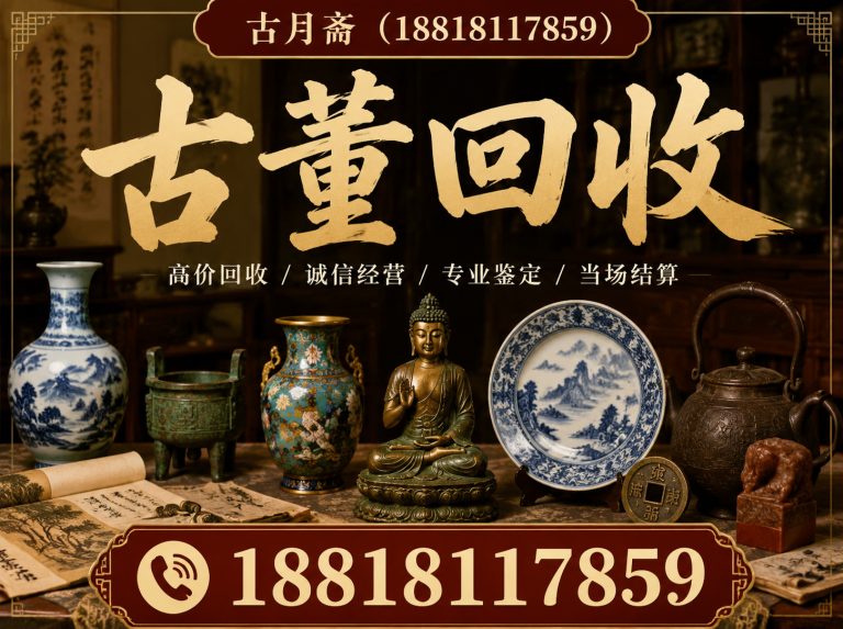 上海古董回收展示图